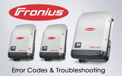 Top 10 Fronius Error Codes: What They Mean & How To Fix Them